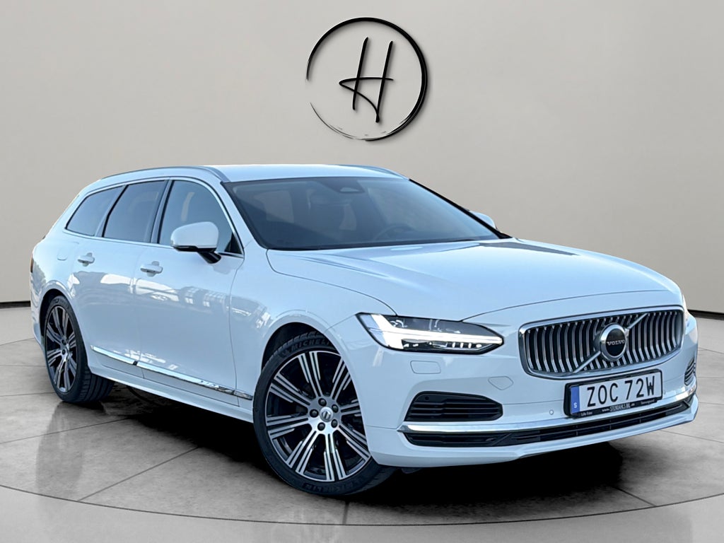 Volvo V90 Recharge T6 AWD Google Kamera *20 fälgar* Stora Batteri