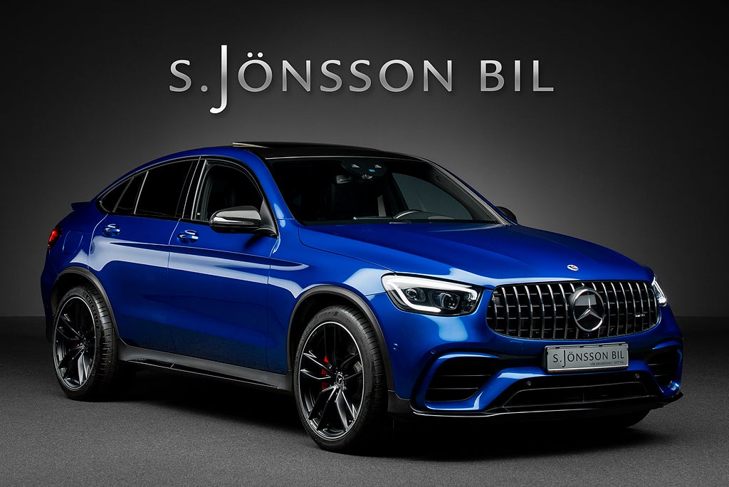 Mercedes-Benz GLC 63 S AMG Coupe / Kolfiberratt / Kolfiberspeglar
