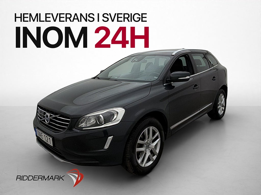 Volvo XC60 D4 Classic Summum VOC Värmare Skinn Dragkrok