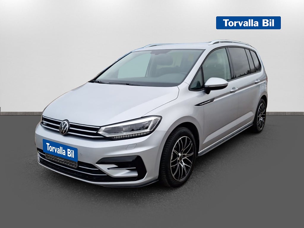 Volkswagen Touran DSG 7-sits R-Line, Drag, Värmare, Dynaudio