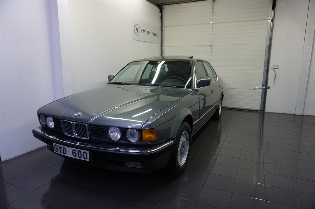 BMW 735 i Automatisk, Skattefri, Taklucka, Skinn 211hk