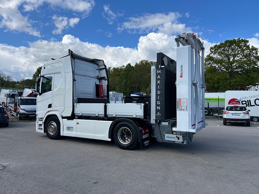 Scania R410 4x2 TMA Bil MaxiSign Online & Verdegro, Euro 6