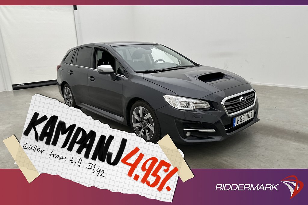 Subaru Levorg 1.6 4WD 170hk Kamera Keyless Drag 4,95% Ränta