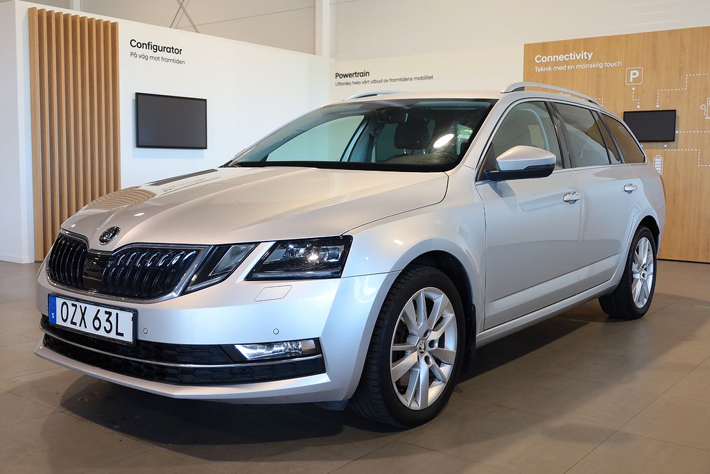 Skoda Octavia 2.0 TSI AUT Sport EDT Navi Kamera Drag Värmare Canton 2019