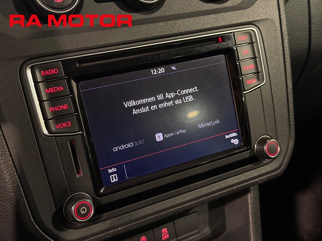 Volkswagen Caddy Maxi Life 2,0 TDI 4M Comfort 7-sits Värmare Drag 2020