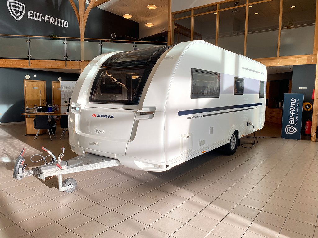 Adria Alpina 583 LP (Solcell+Elektriska stödben+ALDE+Ugn)