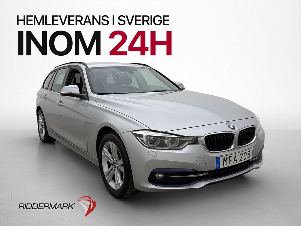 BMW 320 d 190hk xDrive Sport line Dragkrok Navi Farthållare