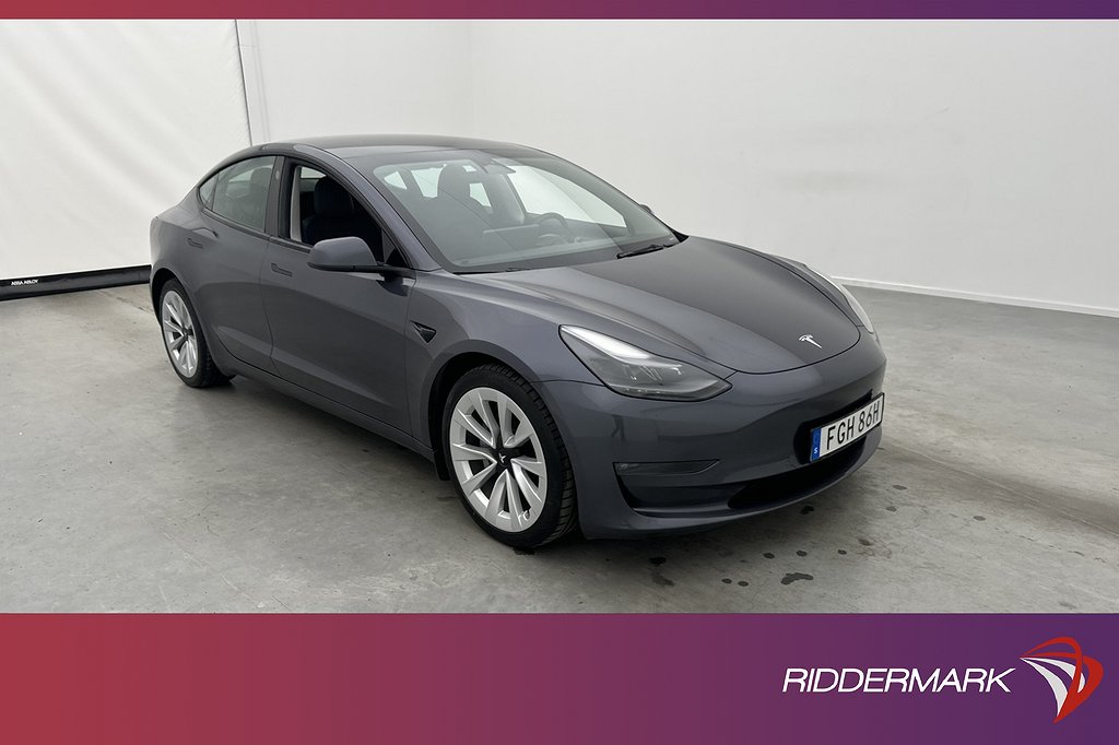 Tesla Model 3 Long Range AWD Autopilot Panorama Sv.Såld