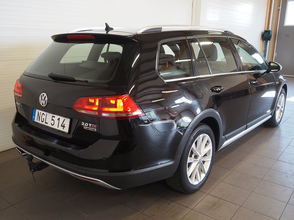 Volkswagen Golf Alltrack 2.0 TDI 4M Drag D-Värm B-Kam Skinn 2016