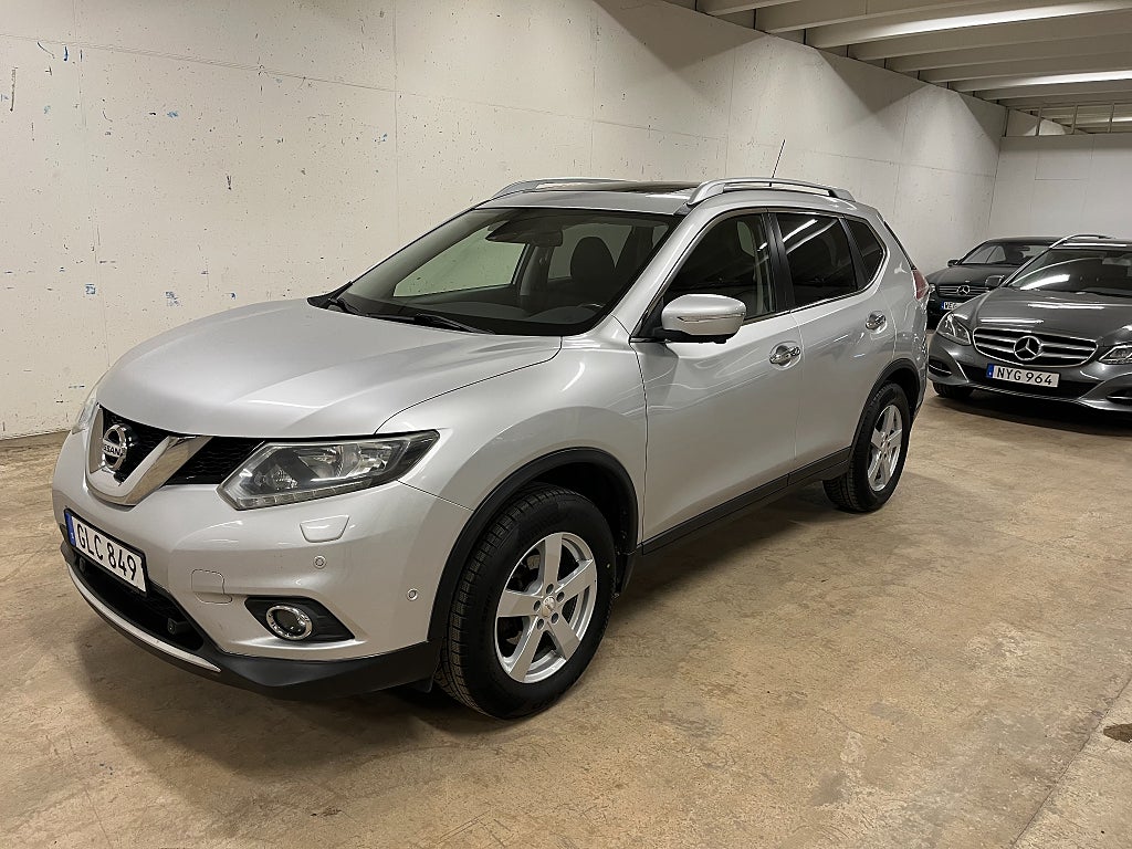 Nissan X-Trail 1.6 dCi DPF Euro 5, 1 ägare, Panorama
