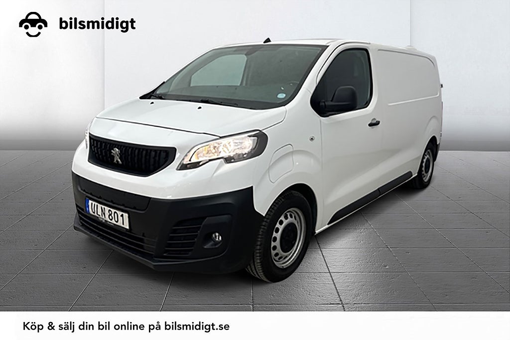 Peugeot e-Expert 75 kWh Drag Inredd Kamera 3-sits MOMS 136hk