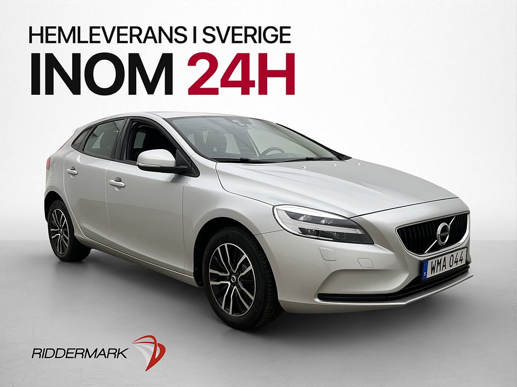 Volvo V40 T3 152hk Business Advanced Värmare Sensorer Navi