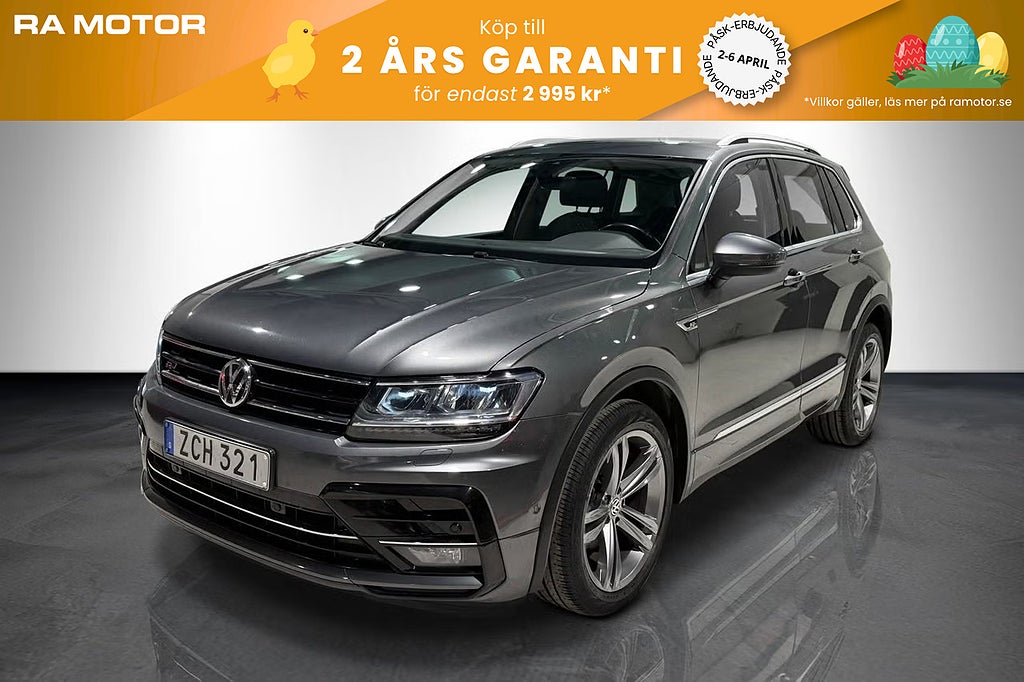 Volkswagen Tiguan TSI 150hk DSG 4M R-Line | Drag | Värmare | Kamera | 2018