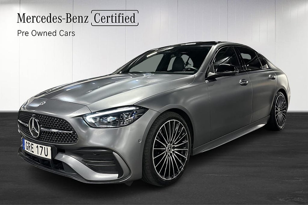 Mercedes-Benz C 220 d 4MATIC AMG Manufaktur Pano Värmare