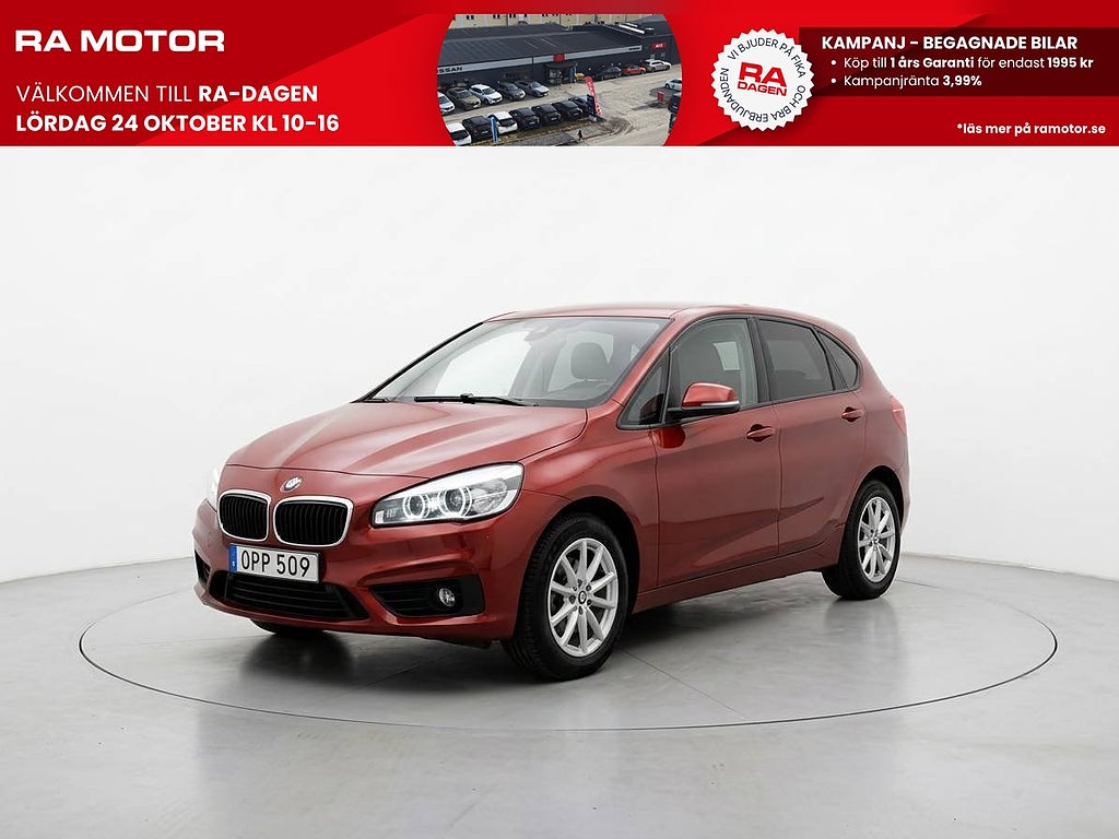 BMW 220d d xDrive Active Tourer Steptronic Advantage Dragkrok 2015