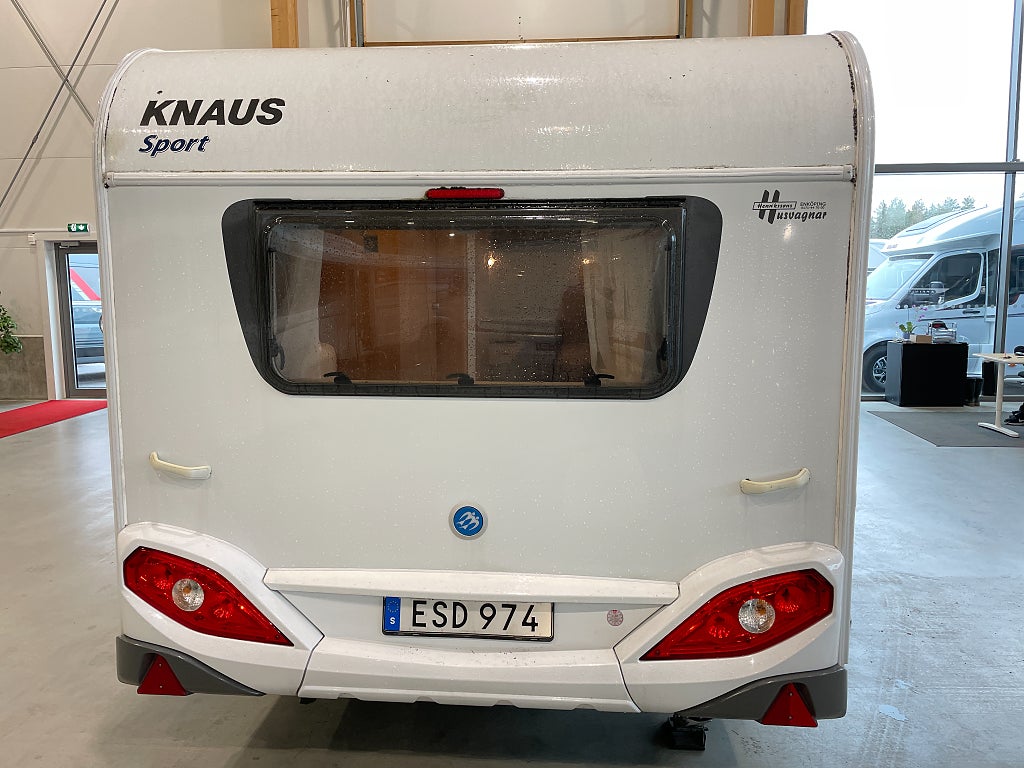 Knaus 500 Sport /Markis/1500kg totalvikt/Smidig resevagn/Långbäddar - Knaus