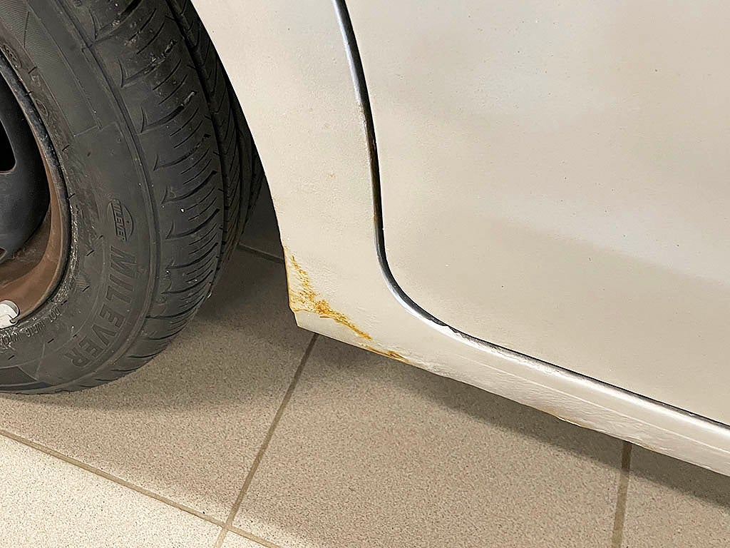 Volkswagen Polo 1,4/75 Trögt att få i femans växel