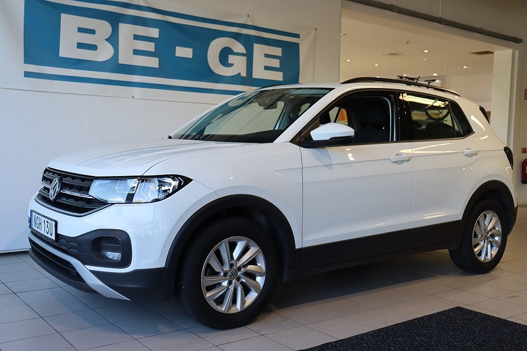 Volkswagen T-CROSS 1.0 95HK Manuell Adaptiv Farthållare