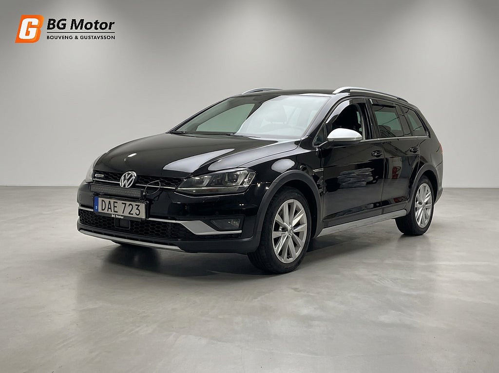 Volkswagen Golf Alltrack 2.0 TDI 184HK 4Motion Aut Drag/Värmare/Sportstol/Nyserv