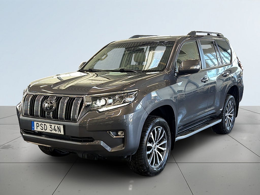 Toyota Land Cruiser 2.8 D-4D 4WD Premium 7-sits S&V/Drag/Dvärm/JBL/360kam