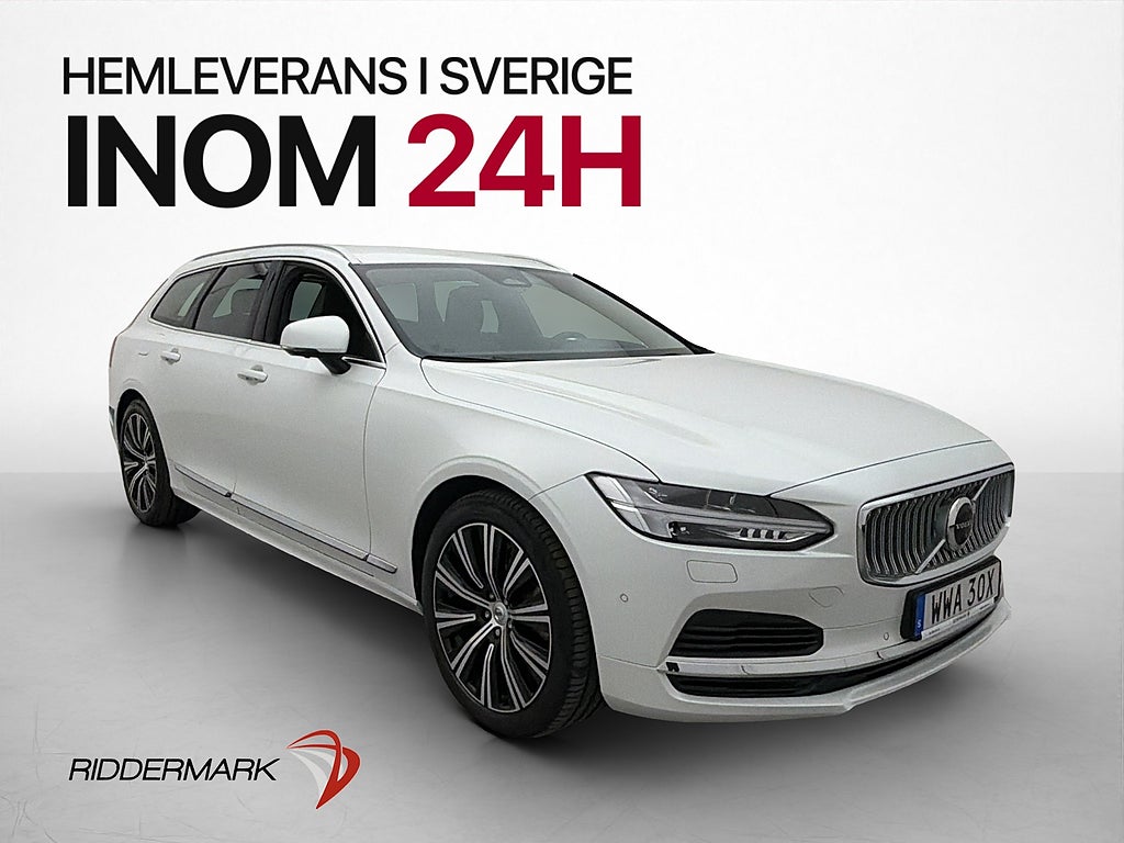 Volvo V90 T6 350hk AWD Plus Bright Värmare Skinn 360° Navi