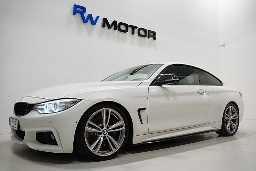 BMW 435I xDrive Coupé 306hk M Sport H/K Lucka B-kamera Skinn 19"