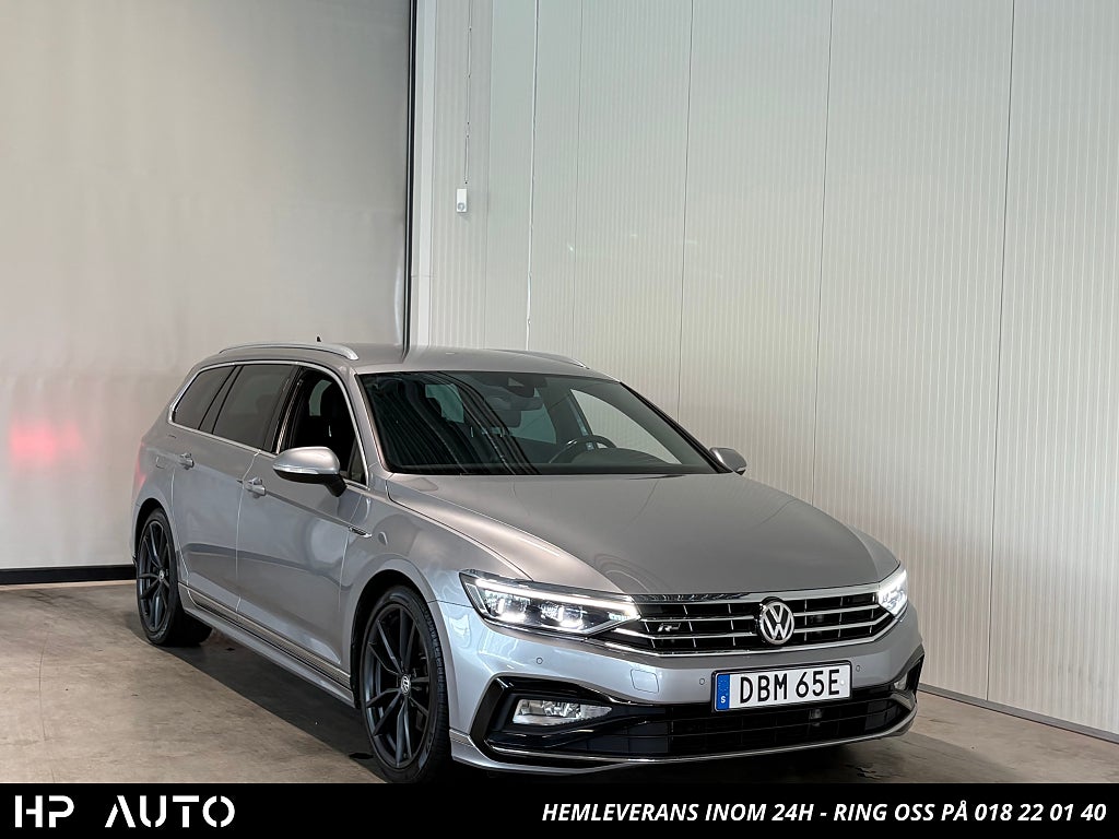 Volkswagen Passat SC 2.0TDI 4M R-Line Cockpit Skinn Värm 360° Dragkrok