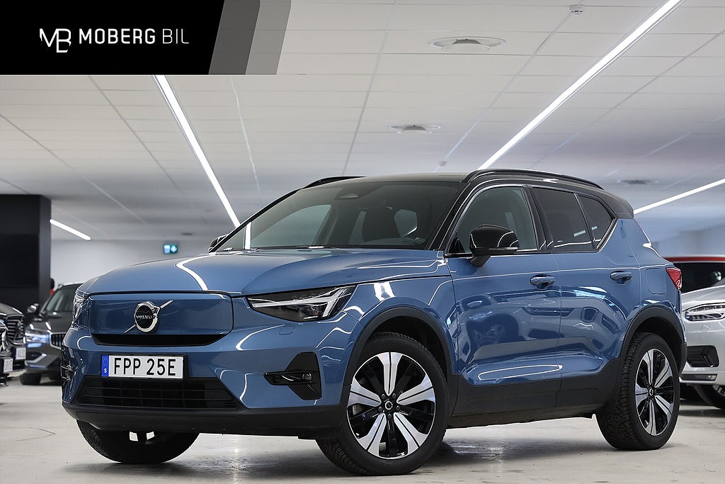 Volvo XC40 Recharge 231hk Single Motor Plus B-Kamera Värmare MOMS