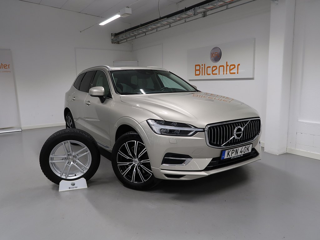 Volvo XC60 Recharge T6 AWD Inscription V-Däck ingår Skinn-Orrefors-Drag-Kam