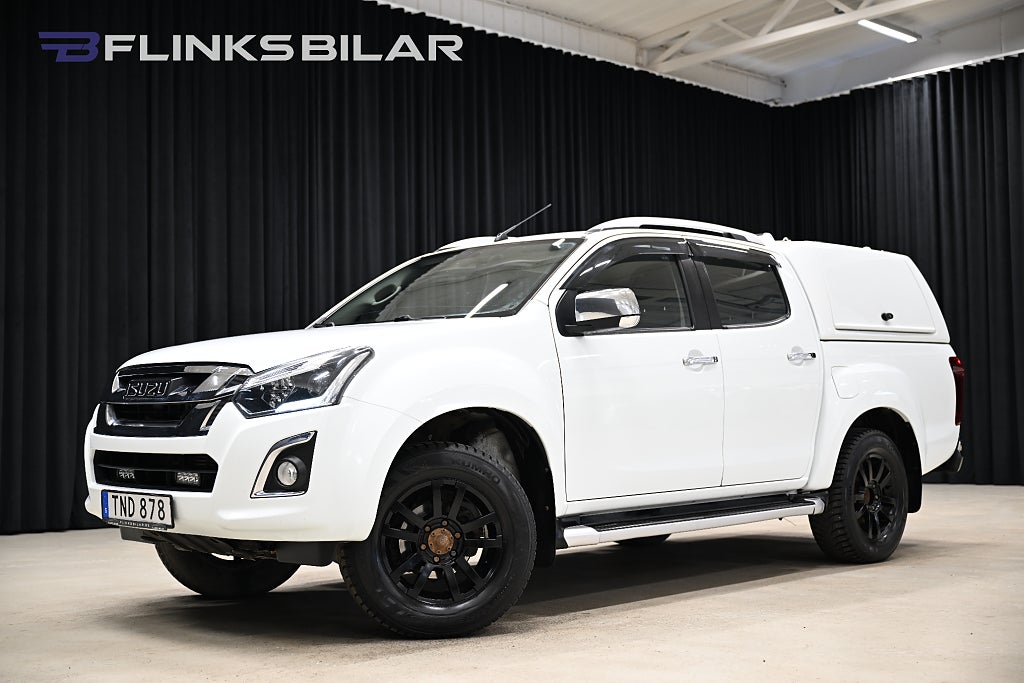 Isuzu D-Max 163HK Automat|Kåpa|Inredd|Dubbelgolv|EnÄgare|Leasbar