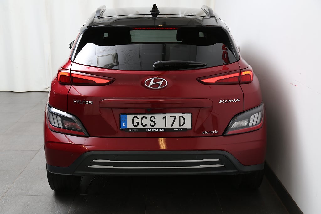 Hyundai Kona 64 kWh Advanced 204hk Skinn KRELL Head-up Två-tons Lack 2022