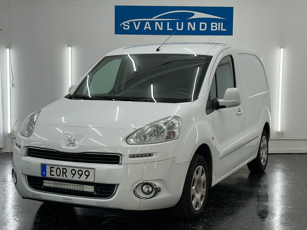 Peugeot Partner Skåpbil 1.6 HDi Euro 5/Ny-serv/ 3sits