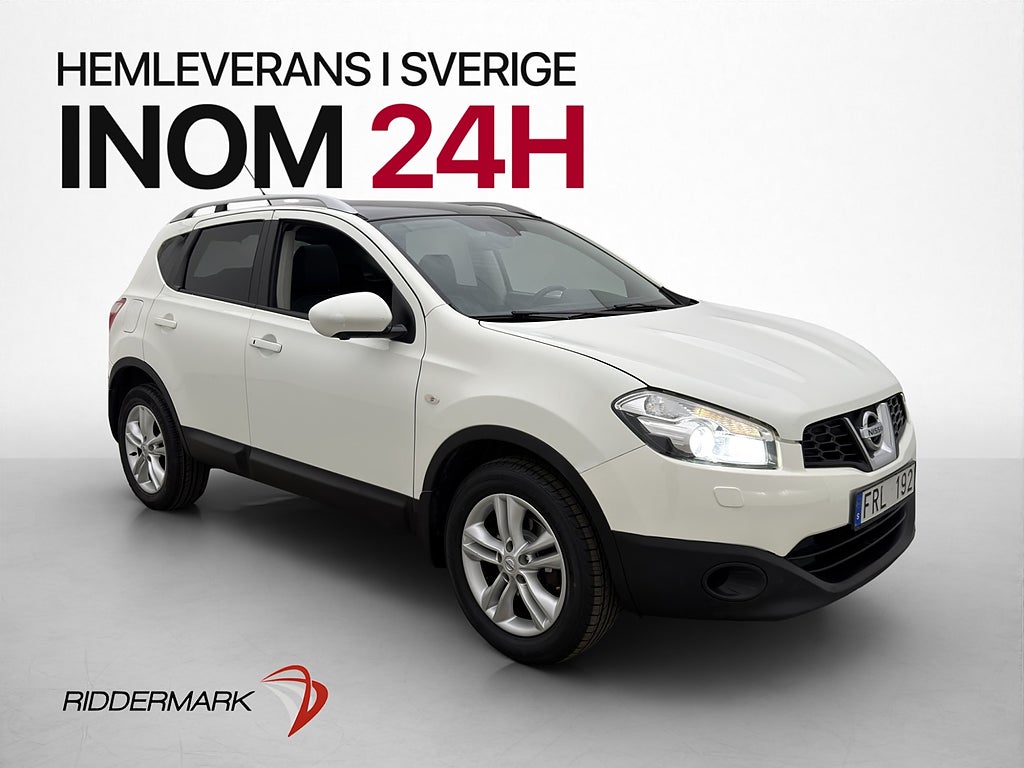 Nissan Qashqai Pano BOSE 360° Navigation Skinn P-sensor