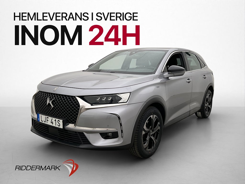 DS 7 Crossback 1.6 THP 181hk Cockpit Kamera CarPlay