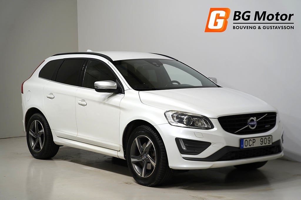 Volvo XC60 D5 AWD 215HK Aut R-Design Drag/D-Värm 1,99% Ränta