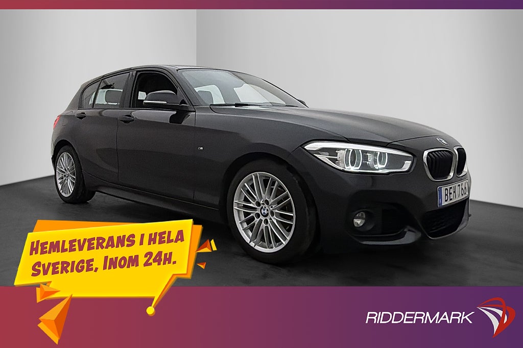 BMW 118 i M-Sport Navigator Sensorer 536kr Skatt 0,51L/mil