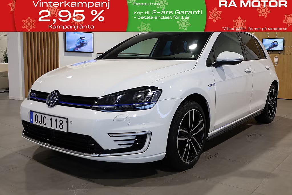 Volkswagen Golf GTE 1,4 TSI Plug-In-Hybrid PDC Blåtand 2017