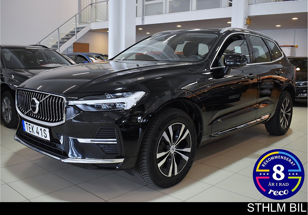Volvo XC60 Recharge T6 AWD Long Range Panorama Värm google 4,95% 