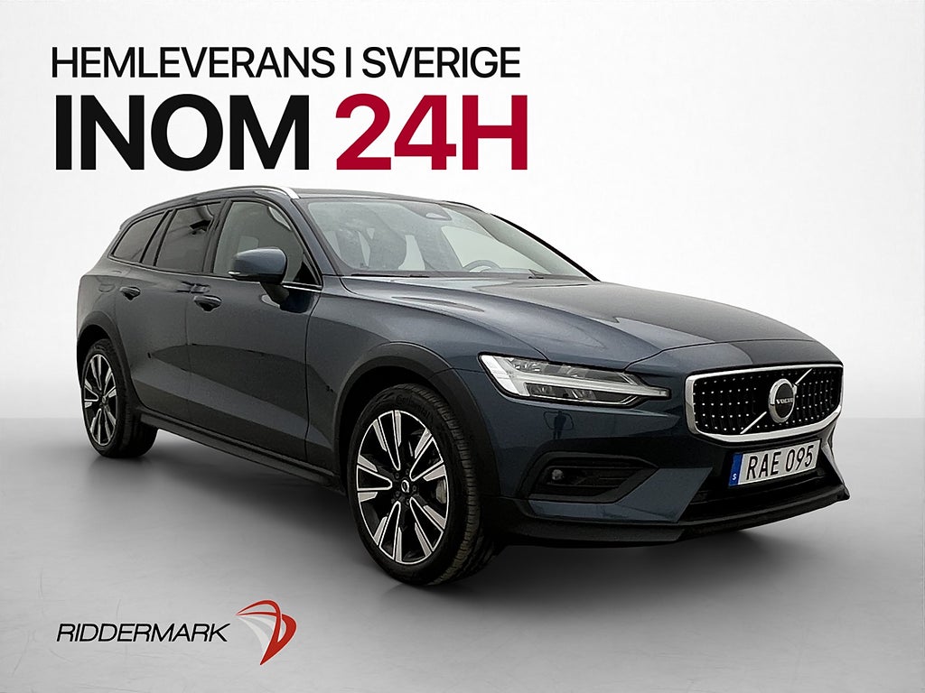 Volvo V60 Cross Country B4 AWD 197hk Plus D-Värm Drag Skinn