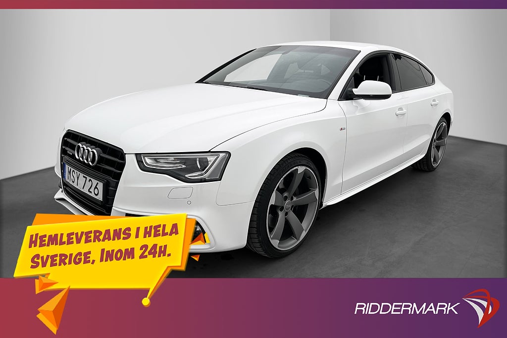 Audi A5 2.0 TFSI 225hk S Line Nav Sportstolar