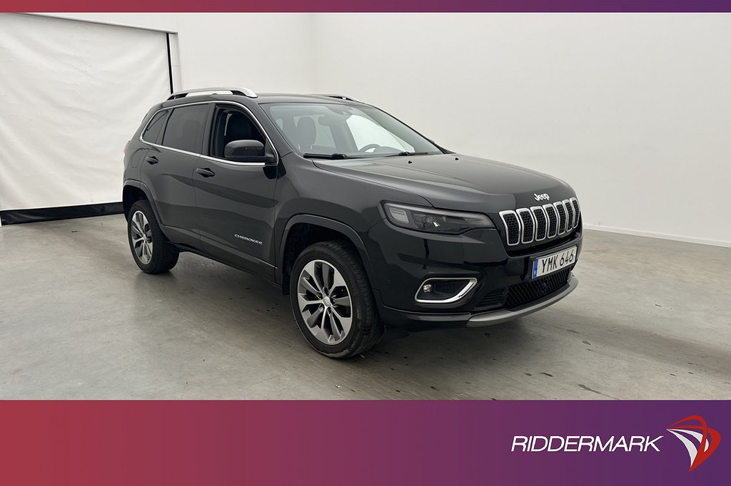 Jeep Cherokee CRD 4x4 195hk Pano Kamera Navi Skinn Elstol