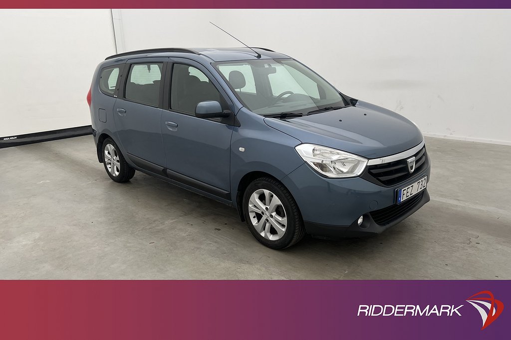 Dacia Lodgy 1.2 TCe 115hk 7-Sits Navigation Farthållare