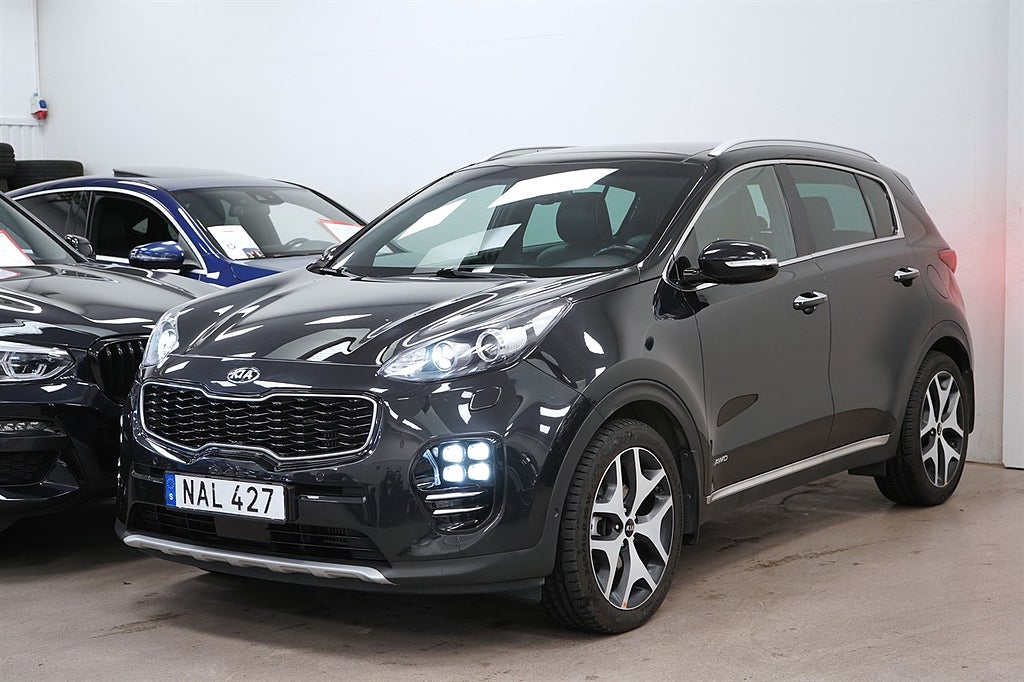 Kia Sportage 2.0 CRDi AWD GT-LINE PANORAMA GPS B-KAMERA NYSERVAD