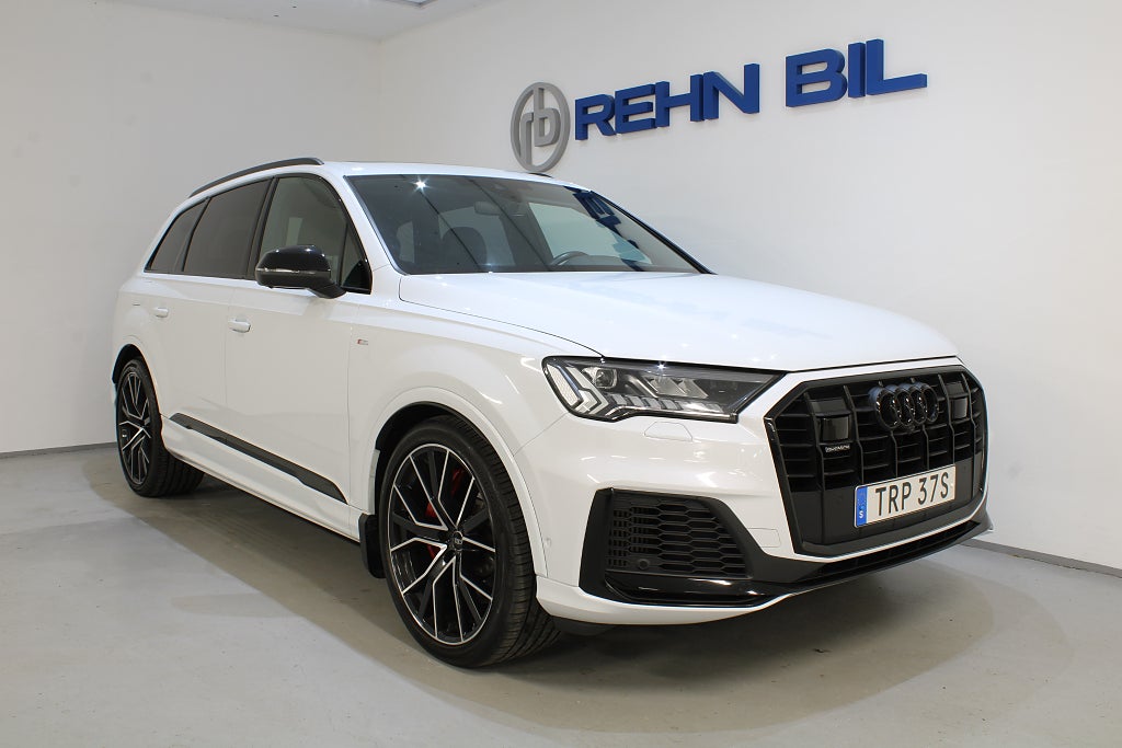 Audi Q7 60 TFSI e quattro S Line B&O MOMS Panorama 22" 462hk