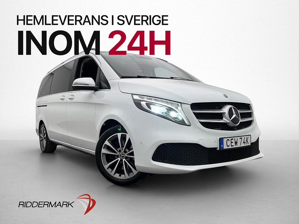 Mercedes-Benz V 300 Avantgarde Drag Värm El-Dörr Skinn MOMS