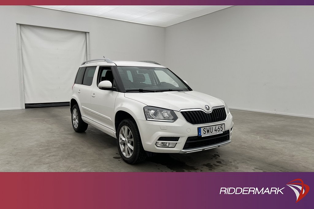 Skoda Yeti TSI 122hk Elegance Kamera Navi Drag