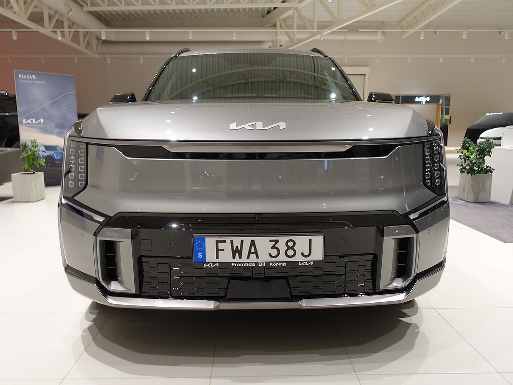 Kia EV9 7-Sits AWD 384hk 505km, Snabbladdning 10-80% 24min