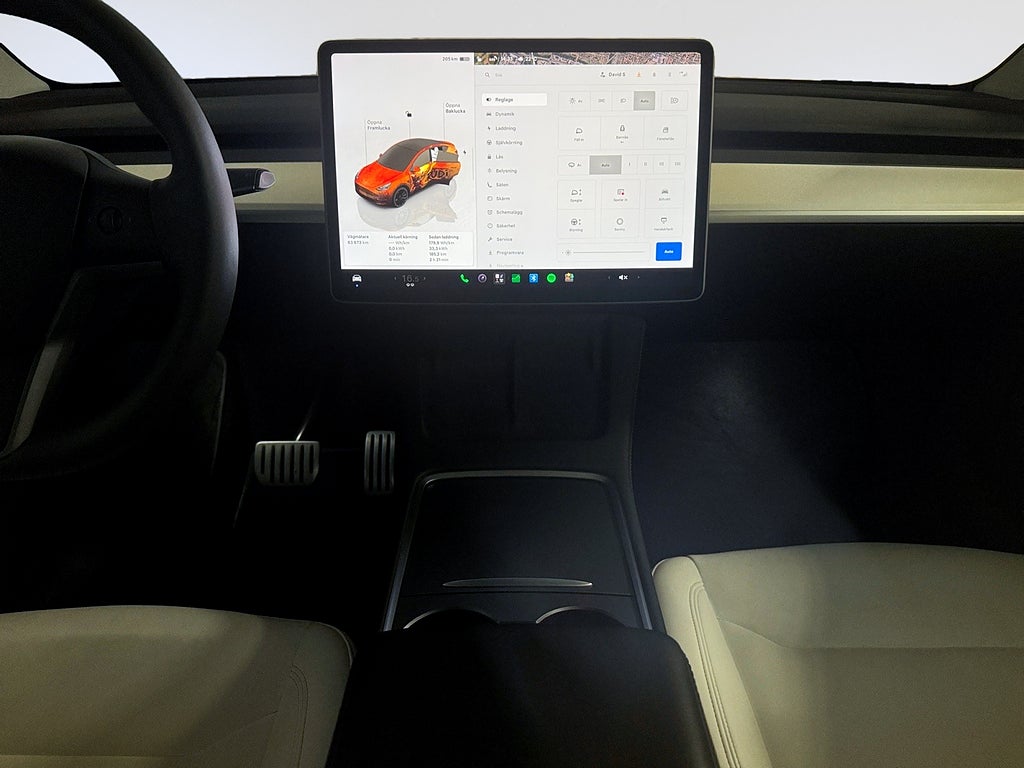 Tesla Model Y Performance 534 hk Adaptiv Farth 21" Panorama Helskinn bild 14