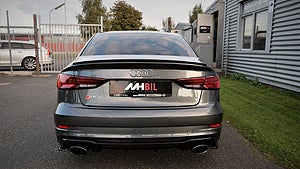 Audi RS3 trimmats så att den har 70 hästkrafter till. 