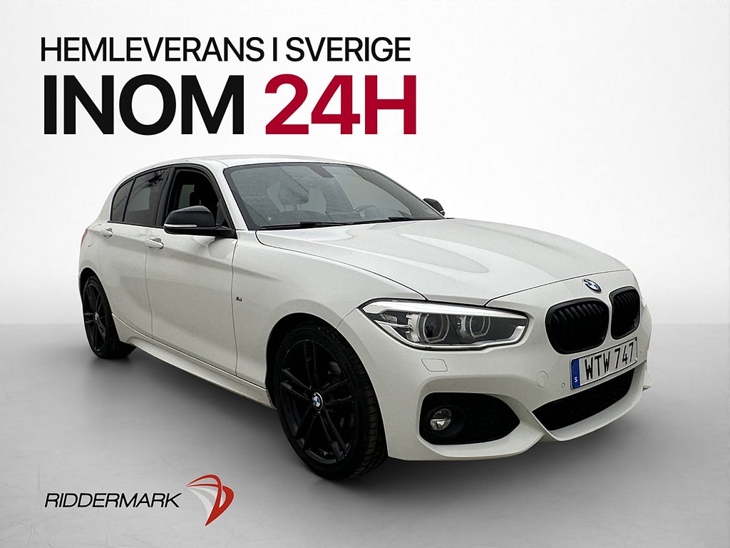 BMW 118d M Sport HiFi Navi P-Sensorer Alcantara Rattvärme